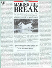 Link to Article: Making the Break